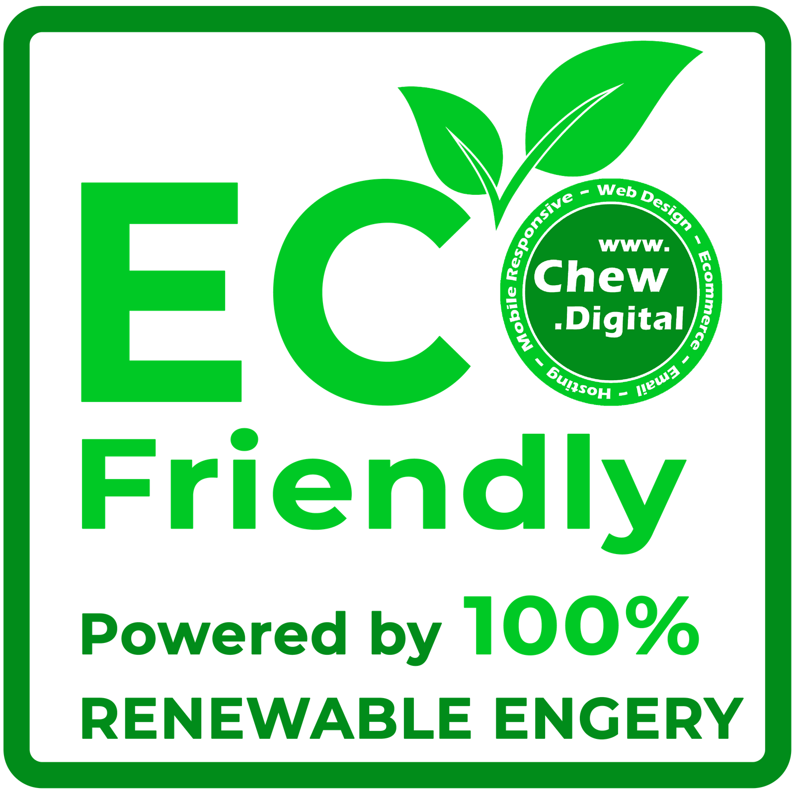 Eco-friendly Logo from Chew Digital
